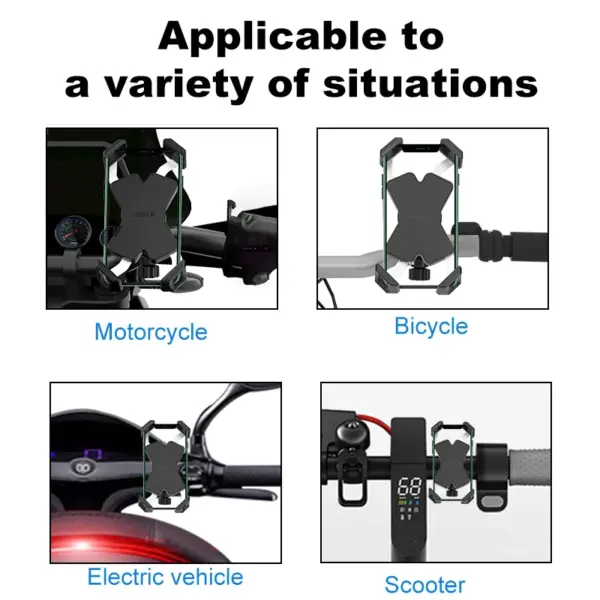 Soporte ajustable para teléfono móvil de motocicleta y bicicleta, venta al por mayor, soporte para teléfono celular con GPS.