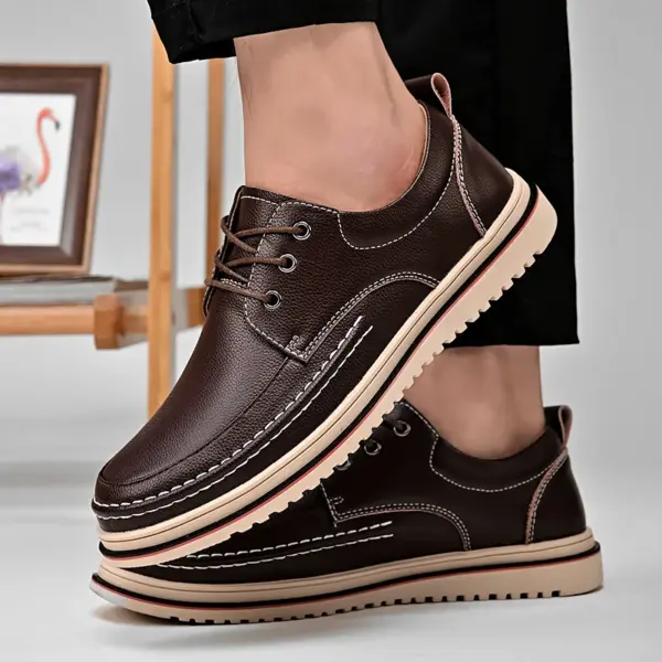 Genuine Leather New Design Oxford Shoes Uppers Genuine Leather Shoes Authentic Men's Leather Dress Shoes for Men