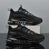 Wholesale Zapatos New Brand Big Size 48 Flying Woven Running Air Cushion Walking Shoes Breathable Custom Sneakers Shoes Men
