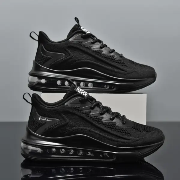 Wholesale Zapatos New Brand Big Size 48 Flying Woven Running Air Cushion Walking Shoes Breathable Custom Sneakers Shoes Men