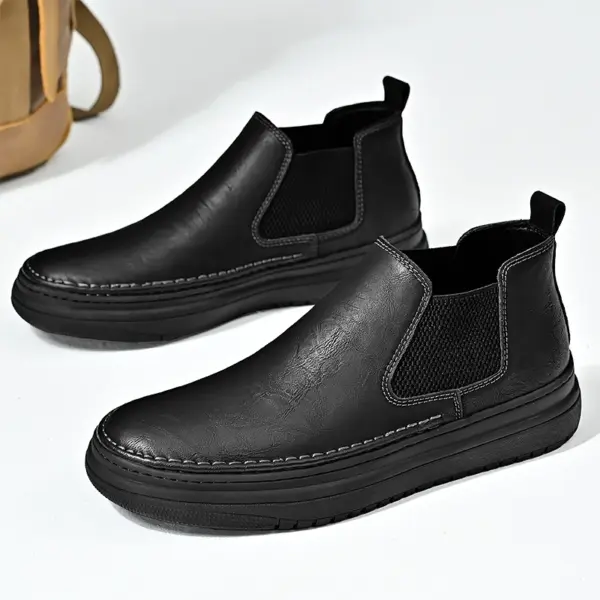 Accept OEM Men Shoes Sneakers Breathable New Loafers Shoes Casual Sneakers Leather Handmade Men Shoes Loafers