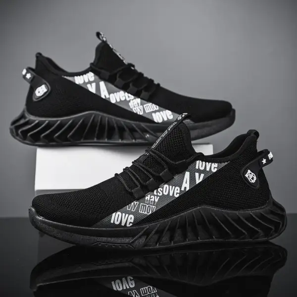 2023 Fashion Men's Sport Casual Shoes Spring Summer Breathable Men's Sneakers Mesh Lightweight Walking Shoes Sneaker Men Outwear