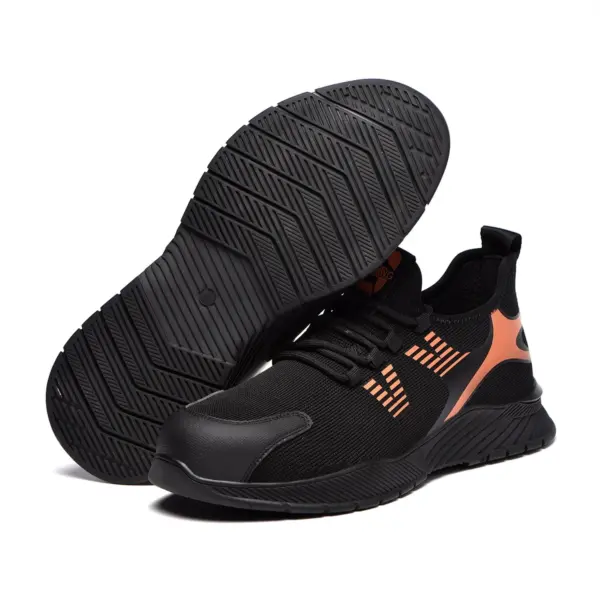 Dropshipping High Quality Wholesale Stock Sport Sneaker Smash Proof and Puncture Resistant Women Men Work Shoes