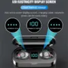 Dropshipping F9 Tws 8D Stereo Lcd Display Ipx7 5.0 Wireless Earbuds In-Ear Headphone Earphones F9