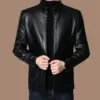 2023 Men's Jackets Leather Winter Thickened High Quality Leather Bomber Jacket  Fashion Casual Leather Jackets for Men