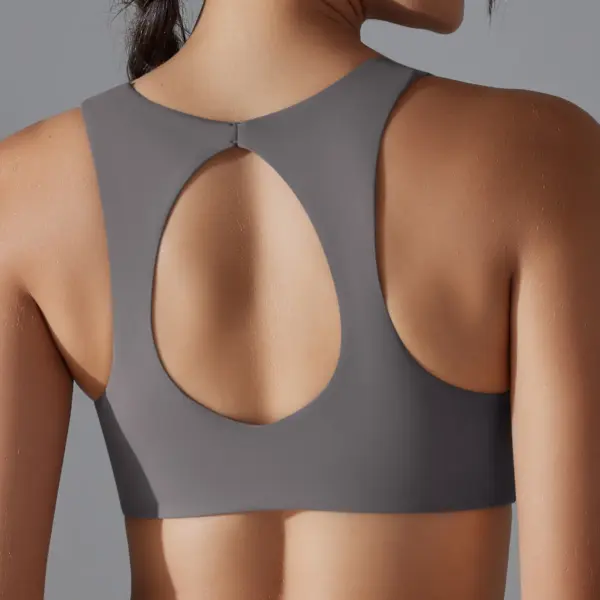 Hot Selling High Quality Seamless Top Girl Running Workout Gym Yoga Fitness Women Sports Bra