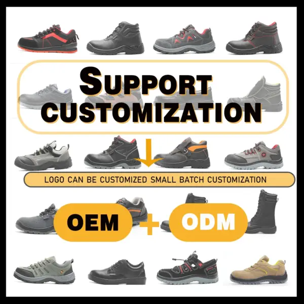 Dropshipping High Quality Wholesale Stock Sport Sneaker Smash Proof and Puncture Resistant Women Men Work Shoes