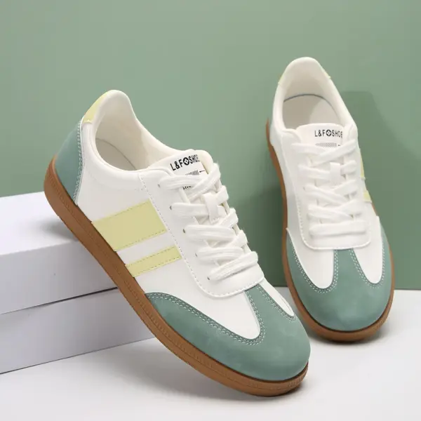 Custom Logo Spring New Arrivals Breathable Lace up Sneakers Sneakers for Women Walking Style Casual Sports Shoes