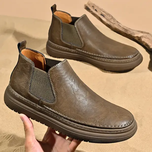 Accept OEM Men Shoes Sneakers Breathable New Loafers Shoes Casual Sneakers Leather Handmade Men Shoes Loafers