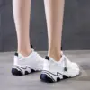 Ins Latest Design Casual Sports Tennis Shoes Stylish  Height Increasing Chunky Fashion Runners Sneakers Women's Casual Shoes