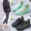 Women's Flying Knitting Mesh Shoes Best Selling		sneaker Fashion Woman	white Shoes for Women New Styles	Casual Sneakers