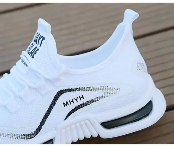 Spring and Autumn Sports Shoes Breathable Deodorant Anti-slip Wear-resistant Lightweight Men's Shoes Korean Casual Shoes