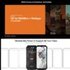 22000mAh 200MP Camera Glabal DOOGEE Vmax Plus 5G 16GB+512GB Android 14 Octa Core Smart Rugged Phone