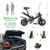 Cyclebike Electric Bicycle Foldable Bike 350W Folding Electric Bicycle With 36V 7.5AH Battery