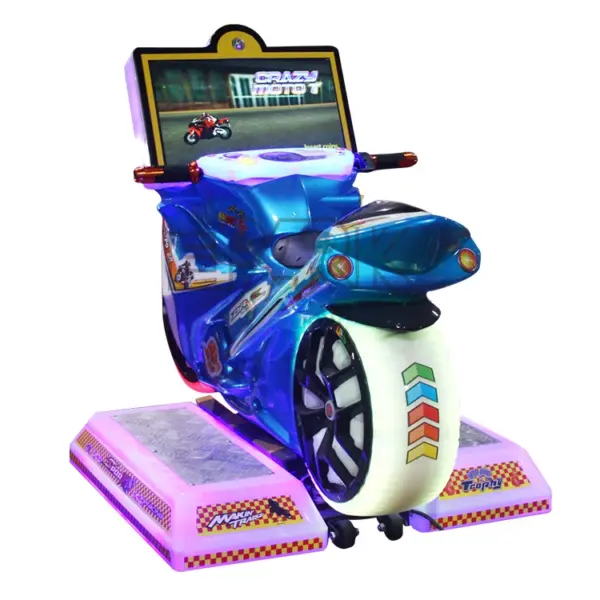Ticket Redemption Coin Operated Riding Kids Ride Game Center Racing Super Arcade Moto Bike Simulator Game Machine