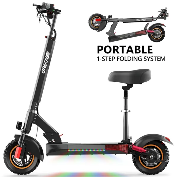 IENYRID EU US UK Warehouse Original M4 Pro S Approval 16ah 10AH 48V 500w 600W Electric Scooters 2 Wheel Bike Bicycle with Seat