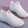 Ayakkabi Erkek Lace-up Canvas Casual Women Flat Shoes  Fly Knit Mesh Sports Shoes  Casual Slip  Shoes  Female Mesh Soft  Breatha