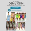 Wholesale Summer Short Reflective Sexy Trendy Neon Two Piece Set for Woman Clothing Women Short Sets Drop Shipping