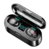 Dropshipping F9 Tws 8D Stereo Lcd Display Ipx7 5.0 Wireless Earbuds In-Ear Headphone Earphones F9