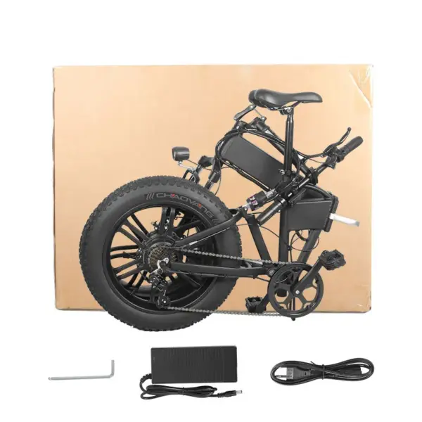 MK011 48V 750W 20 Inch 15 Mph US EU Warehouse Full Suspension Folding Fat Tire E Bike Ebike Fatbike Electric Bicycle