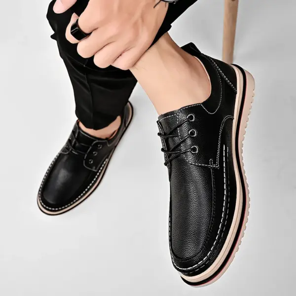 Genuine Leather New Design Oxford Shoes Uppers Genuine Leather Shoes Authentic Men's Leather Dress Shoes for Men