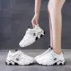 Ins Latest Design Casual Sports Tennis Shoes Stylish  Height Increasing Chunky Fashion Runners Sneakers Women's Casual Shoes