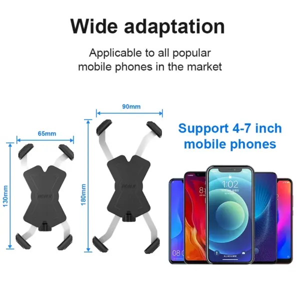 Soporte ajustable para teléfono móvil de motocicleta y bicicleta, venta al por mayor, soporte para teléfono celular con GPS.