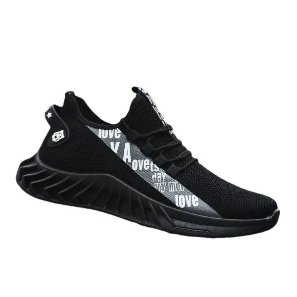 2023 Fashion Men's Sport Casual Shoes Spring Summer Breathable Men's Sneakers Mesh Lightweight Walking Shoes Sneaker Men Outwear