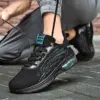 Hot Selling Men's Air Cushion Athletic Tenis Running Sneakers Lightweight Sport Gym Jogging Breathable Fashion Walking Shoes