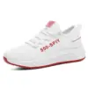 Made in China 2022 New Breathable Sneakers White Flat Mesh Shoes Mesh Casual Hollow Running Women's Shoes