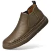 Accept OEM Men Shoes Sneakers Breathable New Loafers Shoes Casual Sneakers Leather Handmade Men Shoes Loafers