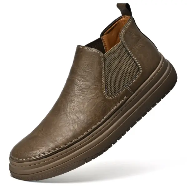Accept OEM Men Shoes Sneakers Breathable New Loafers Shoes Casual Sneakers Leather Handmade Men Shoes Loafers