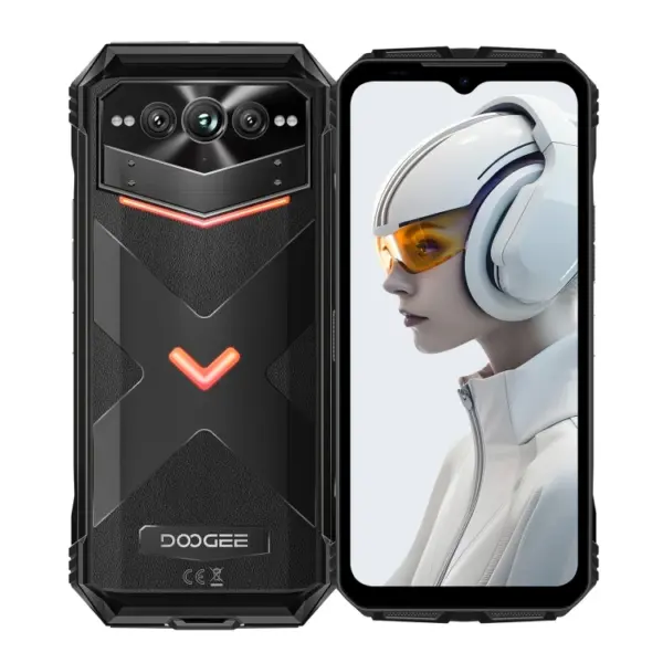 22000mAh 200MP Camera Glabal DOOGEE Vmax Plus 5G 16GB+512GB Android 14 Octa Core Smart Rugged Phone