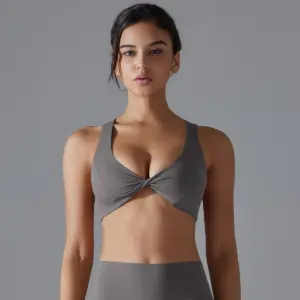 Hot Selling High Quality Seamless Top Girl Running Workout Gym Yoga Fitness Women Sports Bra