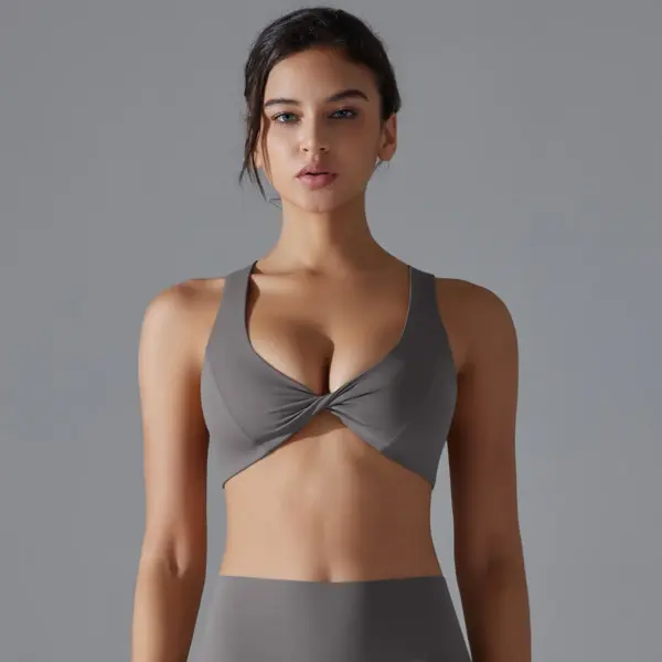Hot Selling High Quality Seamless Top Girl Running Workout Gym Yoga Fitness Women Sports Bra