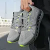 Custom Logo Running Sports Shoes Mesh Breathable Sneakers Designer Sport Walking Style Shoes  Running Shoes for Men