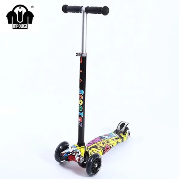 2022 New Three-wheel Push Kick Skateboard Boys and Girls Toddler Toys Children's Bicycles
