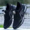Spring and Autumn Sports Shoes Breathable Deodorant Anti-slip Wear-resistant Lightweight Men's Shoes Korean Casual Shoes