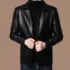 2023 Men's Jackets Leather Winter Thickened High Quality Leather Bomber Jacket  Fashion Casual Leather Jackets for Men