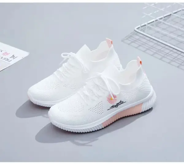 Women's Lace up Lightweight Tennis Shoes Casual Shoes Sports Women Colorful Sneakers Shoeswomens Tennis Wholesale