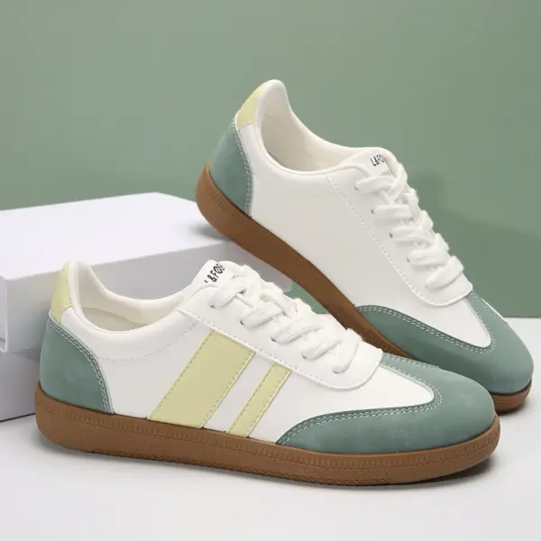 Custom Logo Spring New Arrivals Breathable Lace up Sneakers Sneakers for Women Walking Style Casual Sports Shoes