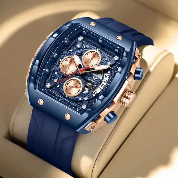 High Quality Fashion Sports ONOLA Brand Watch for Men Night Light Quartz Chronograph Watch Factory Wholesale Watches