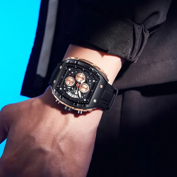 High Quality Fashion Sports ONOLA Brand Watch for Men Night Light Quartz Chronograph Watch Factory Wholesale Watches