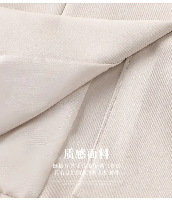 Women Lady Suit Coat Long Sleeve with Belt Office Lady Jacket Solid Color Tops Suit Lapel Lapel V-neck Elegant Coat