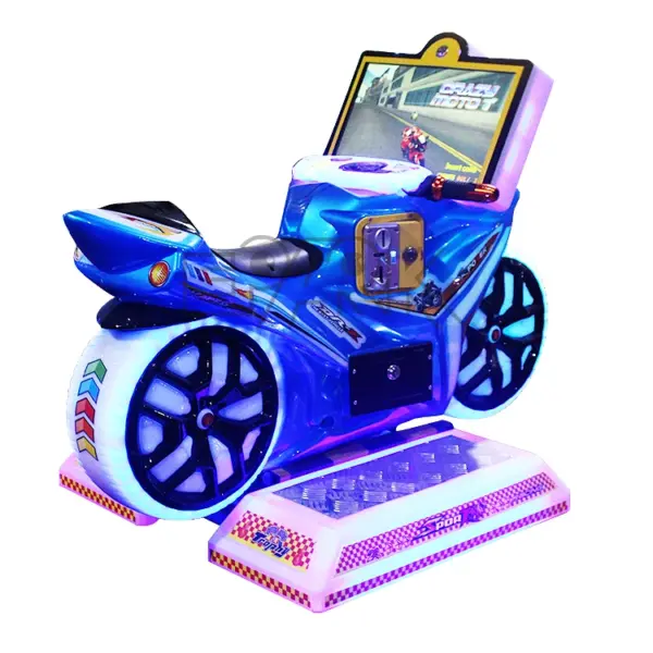 Ticket Redemption Coin Operated Riding Kids Ride Game Center Racing Super Arcade Moto Bike Simulator Game Machine