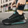 Wholesale Zapatos New Brand Big Size 48 Flying Woven Running Air Cushion Walking Shoes Breathable Custom Sneakers Shoes Men