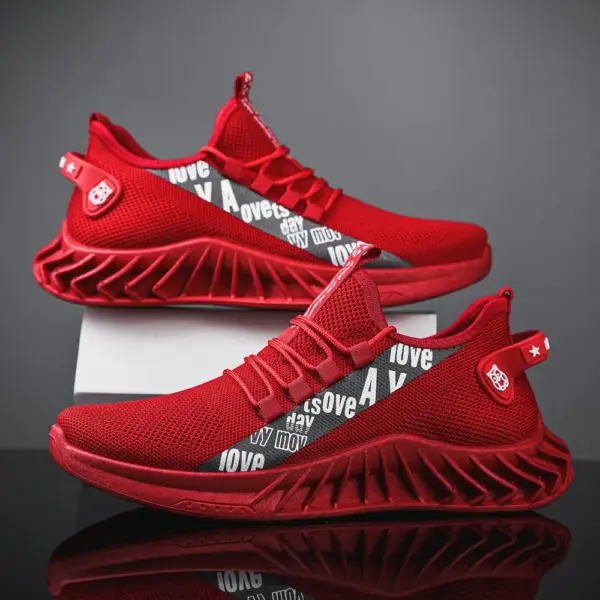 2023 Fashion Men's Sport Casual Shoes Spring Summer Breathable Men's Sneakers Mesh Lightweight Walking Shoes Sneaker Men Outwear