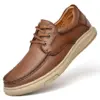 Italian Handmade Working Comfortable Office Men Genuine Leather Dress Shoes Casual Shoes