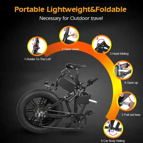 MK011 48V 750W 20 Inch 15 Mph US EU Warehouse Full Suspension Folding Fat Tire E Bike Ebike Fatbike Electric Bicycle