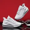 Wholesale Zapatos New Brand Big Size 48 Flying Woven Running Air Cushion Walking Shoes Breathable Custom Sneakers Shoes Men
